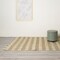 Handwoven Jute Rugs – Eco-Friendly Cotton Plaid Rug, Durable & Soft Area Rug (5x7 ft)